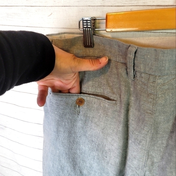 J.CREW RIVINGTON GRAY TWILL SHORTS, SZ 32 - Picture 6 of 12